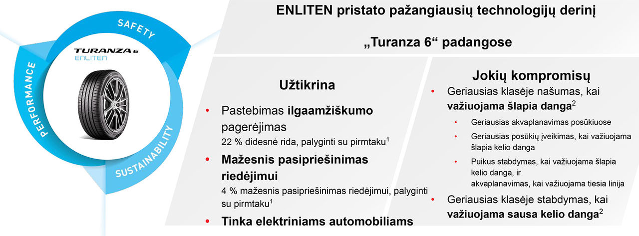 Enliten information chart